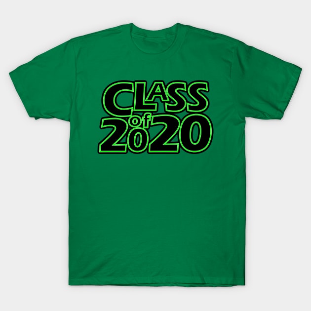 Grad Class of 2020 T-Shirt by gkillerb